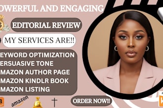 write impactful editorial review for your book on amazon