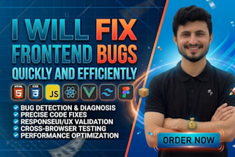fix frontend bugs quickly and efficiently