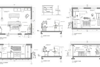 create woodworking and joinery shop drawings