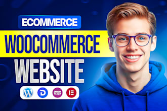 build a custom woocommerce ecommerce website and online store
