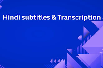 add accurate hindi subtitles to your youtube video