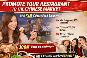 promote your restaurant to the chinese market with real chinese food blog