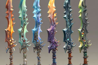 make your prop or fantasy weapon designs