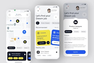 create ai job portal app, online recruitment portal app, employment portal app