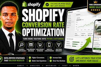 optimize your shopify conversion rate with a cro audit to increase sales