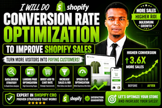 do shopify conversion rate optimization to improve shopify sales