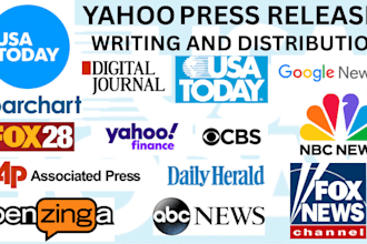 press distribution on yahoo finance, yahoo finance news release distribution