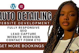 car detailing website, car wash, auto detailing website, auto repair website