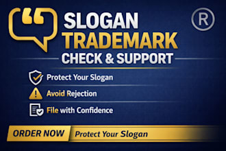 create winning brand name catchy slogan for business name and trademark filling
