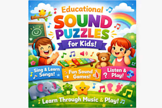 give educative tone nursery school rhymes,kids learning tone puzzle,sound puzzle