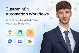 build custom n8n automation workflows and integrations