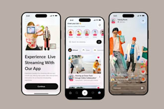 develop a live streaming, video streaming or ott mobile app for ios and android