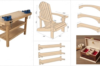 provide plans for DIY woodworking projects