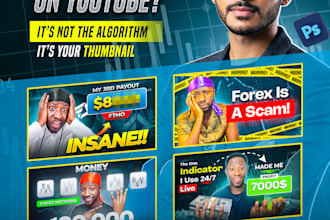 design forex youtube thumbnail