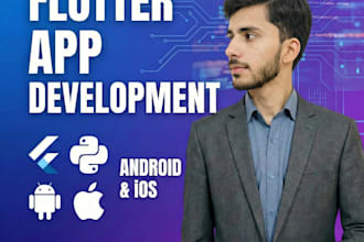 do flutter crossplatform development ,android,ios and desktop to develop apps