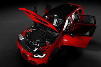 create detailed roblox car, bike, and train models