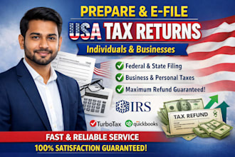 prepare US tax returns for freelancers and small businesses