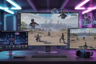 create realistic ue5 nanite environment, level design and cinematic lighting