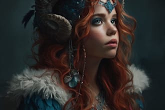 do realistic or fantasy portrait