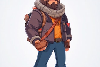 create 2d game character