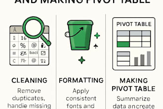 clean format,compile change microsoft excel data to pptpdf