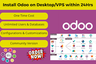 do odoo installation, customization, and custom module development
