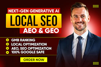 do monthly website local SEO, GEO,aeo to rank your website on google, ai search