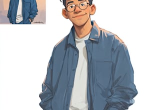 do a portrait in semi realism disney cartoon style