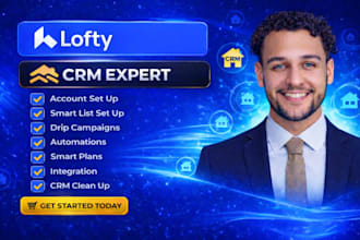 setup lofty CRM website, lofty website, lofty account setup, lofty CRM