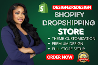 design shopify dropshipping store shopify store setup dropshipping store