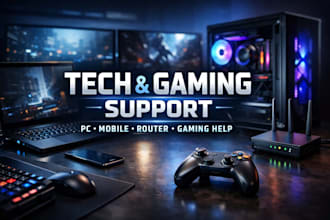 help you about tech and gaming relete almost everything
