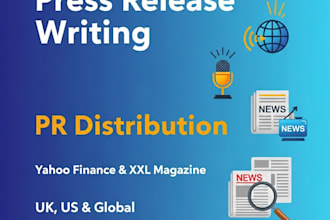 distribute press release on yahoo finance, xxl magazine, US, UK, global news