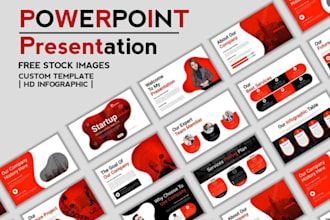 design, redesign, or improve business powerpoint presentation