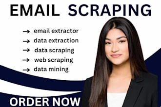 do data scraping  data mining  email extraction  web scraping email extractor