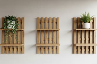 create beginner friendly DIY woodworking plans for wall decor