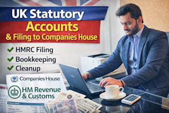 prepare and file UK company accounts to companies house