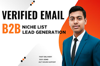 collect b2b verified niche email list