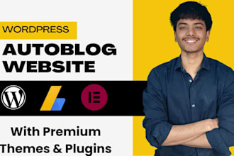 create wordpress autoblog website for adsense approval
