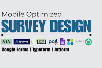 structure online survey questionnaire with complex logic for survey forms