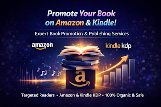 publish format promote your book on amazon and kindle KDP