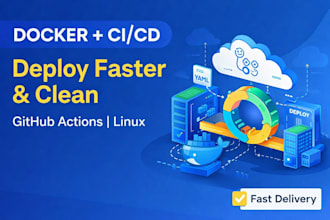 docker the application and set up ci cd pipeline