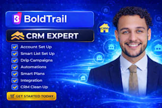 setup boldtrail crm account, boldtrail website, boldtrail landing page boldtrail