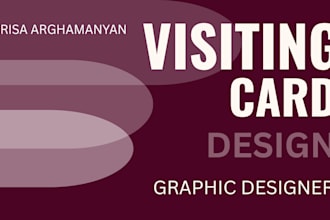 design a clean and professional business card