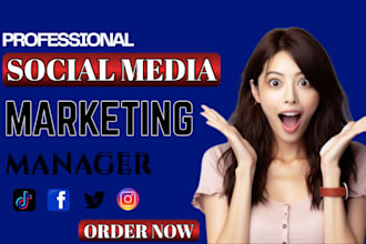 be social media manager social media marketing manager
