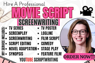 do movie script writing film script screenplay screenwriting tv series using fdx
