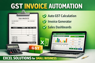 gst invoice and excel reports for small businesses