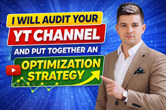 audit your youtube channel and put together an optimization strategy for you