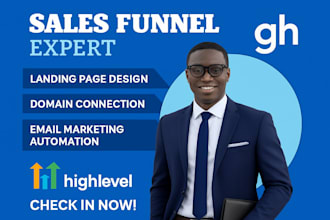 clone gohighlevel landing page website ghl sales funnel ghl automation workflow
