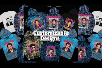 design premium custom hoodies, sweatshirts and t shirts