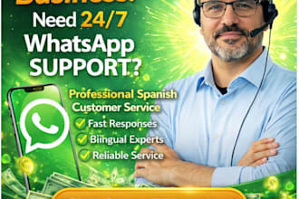 customer support whatsapp rápido y profesional